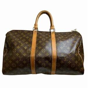Louis Vuitton Monogram Keepall 45 M41428 Bag Handbag Unisex